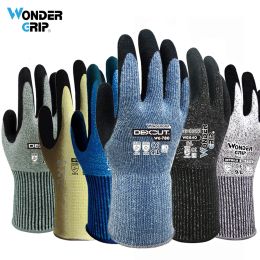 Gloves Anticut Gloves Level 5 Cut Resistant Gloves mens work gloves Certified Hand Protection Latex Rubber Coated Gardening