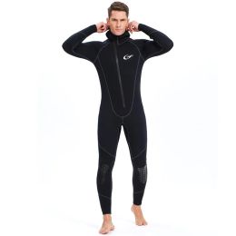 Suits YONSUB Scuba Front Zipper 5MM Long or Short Sleeves Neoprene Men Diving Snorkelling Wetsuit Underwater Hunting Surfing Swimsuit