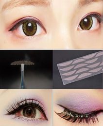 Whole Women waterproof breathable invisible double eyelid skin color beautiful eyes tapes reflective stickers 5350703