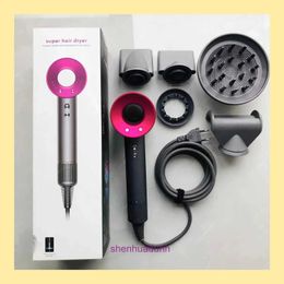 Hair Dryers Negative Ionic Professional Salon Blow Powerful Travel Homeuse Cold Wind Thermostatic hair care 0983