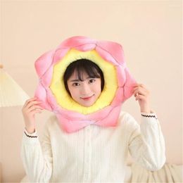 Berets Cartoon Flower Oversized Headgears Perfect For Halloween Parties Masquerades Costume Dress Up Po Props