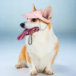 Dog Apparel Unique Pet Baseball Cap Breathable Cloth Outdoor Sports Sunhat Visor 4 Sizes Accessories