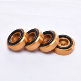 Amplifier 4pcs full aluminum Feet For Power Amplifier/Preamplifier/Speaker D:30mm H:11mm shock absorption pads