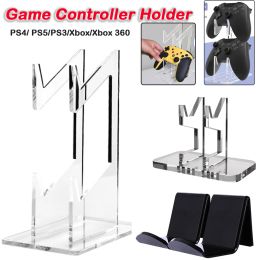 Racks Universal Game Controller Holder Gamepad Acrylic Storage Rack Game Handle Display Stand for PS5/PS4/PS3/Switch Pro/Xbox One/S/X