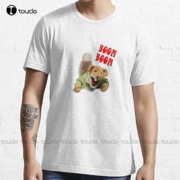 Men's Suits A1534 Boom Basil Brush T-Shirt Beach Shirt Custom Aldult Teen Unisex Digital Printing Tee Xs-5Xl Fashion Funny