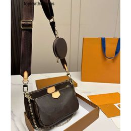 Luis Vintage Lvvl Lvity Lvse Shoulder Box Purses Leather Bags Wallet Original designer with bag Serial Number date code
