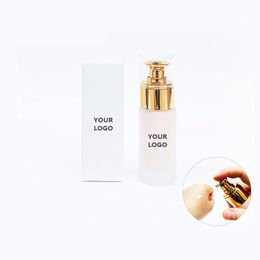 Private Label Primer Custom Bulk Fase Base Cream Invisible Pore Brightening Facial Complexion Moisturising Waterproof Makeup