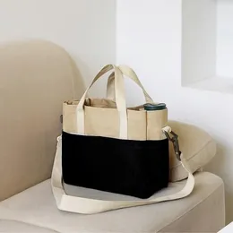 Shoulder Bags European And American One-Shoulder Portable Handbags Casual Temperament Simple Cotton Daily Bag Large-Capacity