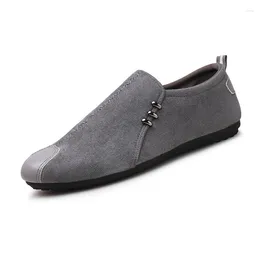 Casual Shoes High Top Men 2024 Style Male Comfy Soft Zapatos Slip On Tennis Homme Walking Footwear Black Grey Loafers