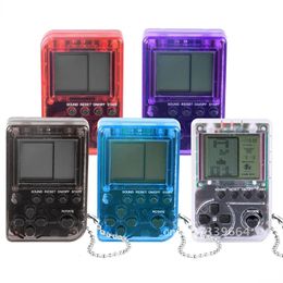 Mini Handheld Game Console for Children with Keychain Nostalgic Classic Machine Kids Gifts 240430