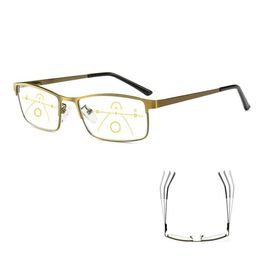 Sunglasses Mens Multifocal Reading Glasses Progressive Readers Eyeglasses Unisex See Near Far Eyeglass 150 20 25 30Sunglasses3438252