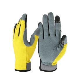 Gloves Utility Garden Work Gloves Deerskin Touch Screen For Yard Working Gardening Bike Cycling DIY Mechanic For Women And Men