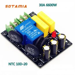 Amplifier SOTAMIA 30A 6600W Class A Home Amplifier Audio Power Delay Soft Start Power Soft Start Board Protection Board Home Theatre