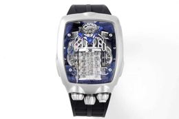 Designer Luxury Automatic Mechanical Watch Czech Leopard Bugatti Celestial Tourbi Llon 16 Cylinder Engine Mens Watches For Men Movement