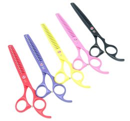 70Inch Meisha Stainless Steel Thinning Scissors Pet Scissors JP440C Professional Pet Grooming Scissors Puppy Trimmer Tool HB00317525876