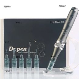 dr pen Ultima M8-W/C 6 speed wired wireless MTS microneedle derma stamp manufacturer micro needling therapy system dermapen Original edition