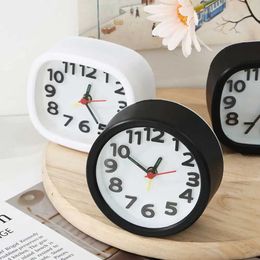 Desk Table Clocks High Quality Quartz Quiet No Tick Alarm Clock Home Decor Bedside Clocks Number Clock