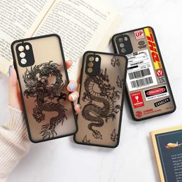 Cell Phone Cases For Poco F3 Cases Matte Fundas For Poco X5 X3 Pro F5 X4 GT 11T 12T 12 11 Lite 5G NE Redmi Note 11 10 9 8 10s 9s 11s Cover