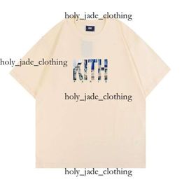 Summer Mans Clothing Kith Designer T Shirt Kith T-Shirt Oversized Men T Shirts High Quality Kith Short Sleeves Casual Summer Tees US Size S-Xxl High-Quality 129