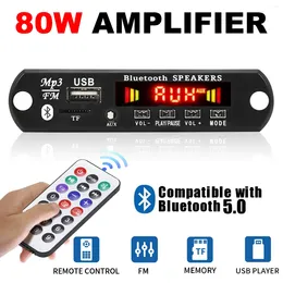 Player Decoder Board 12V 18V Wireless Bluetooth 5.0 Car Audio USB TF FM Radio Recording Call For Speaker