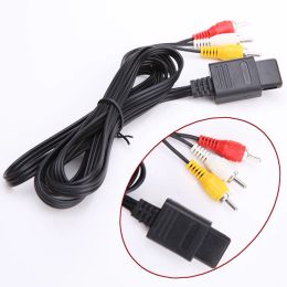 Cables AV Audio Video A/V TV Cable Cord for Nintendo 64 N64 GameCube NGC SNES SFC