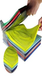 10 Layer Pants Holders Antiwrinkle Neat Clothes Storage Organiser Holder Rack Ezstax Tshirt Folding Board Travel Closet Organize2916754