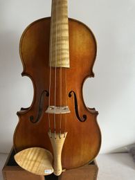 Master 4/4 Violin baroque style flamed maple back spruce top hand made K3611 00