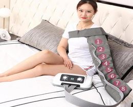 8 cavity Pressotherapy Compression Leg Foot Massager Vibration Infrared Therapy Arm Waist Pneumatic Air Wave Pressure Machine2005901558