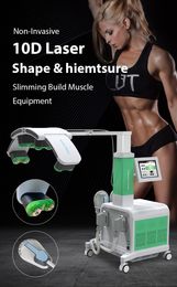 2024 best selling 10d 8d Green Light 532nm Maxlipo Non-invasive Laser Shape Machine System 532nm Laser Fat Reduction Machine Ems Body Sculpting