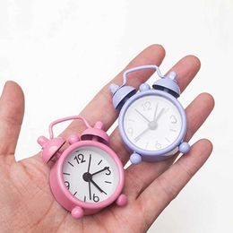 Desk Table Clocks Cute Mini Alarm Multi Color Portable Desk Table Decor Simplicity Time Management Kids Room Home Kitchen Office Decoration