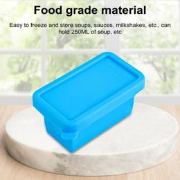 Baking Moulds Space-saving Silicone Container Food-grade Tray Freezing With For Soup Storing Meal