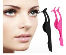 New False Eyelashes Makeup Tool Stainless Steel False Eyelash Fake Eye Lash Applicator Clip Makeup Tweezers2283234