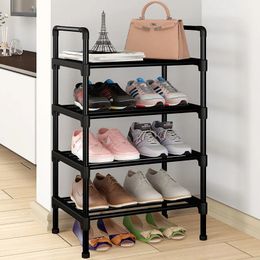 Shoeshelf Shoerack Multilayer Shoe Rack Shoebox Bondage Furniture Plant Shelves Metal Cabinet Shoes Organizer Cabinets Space 240418