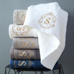 Towels New Highgrade 100% Cotton Luxury Face Bath Towel Set Soft Five Star Hotel Towels for adults Serviette sets 40x78cm