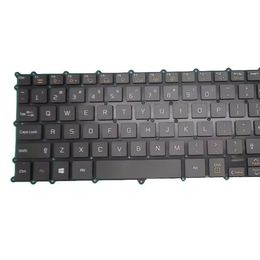 Laptop Keyboard For LG 15Z980 15ZD980 SG-90900-XUA AEW73949832 English US Black Without Frame