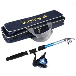 Beginner Children'S Fishing Rod Set Lightweight And Portable Retractable For Beginners Kids