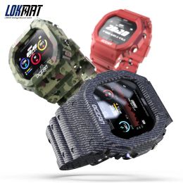Watches Remote Camera Sports Smart Watch LOKMAT OCEAN Swimming Smartwatch Pedometer Heart Rate Monitor Call Message Reminder Dropship