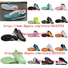 High ankle Soccer Shoes Tiempoes Legendes 10 TF IC Soccer Cleats Cleats Trainers Mens Outdoor Football Boots