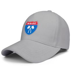 INNOUT Burger Road Trip Logo mens and women adjustable trucker cap custom vintage custom baseballhats BurgerSouthern Califo3186331