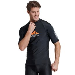 Suits Men's Surfing Wetsuit, UV Protection, Sunscreen, ShortSleeve Suit, QuickDrying, Snorkeling, Surfing TShirt, Prevent Jellyfish