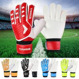 Supply Kids Adults Size Latex Soccer Goalkeeper Gloves Professional Football Goalkeeper Gloves Strong Protection Football Match Gloves