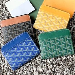 High quality MATIGNON Designer Coin Purses Womens mini Wallet leather Cardholder Luxury passport holders mens purse key pouch travel Card Holder zippy Key Wallets