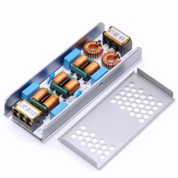 Amplifier 6A 10A Ultra thin Four Stage EMI Electromagnetic Interference Filter Suppressor Power EMC Audio Amplifier AC110V250V