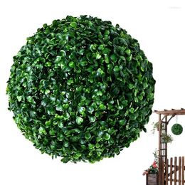 Decorative Flowers Topiary Balls Artificial Outdoor Plant Ball DIY Landscaping Realistic Look Boxwood For Front