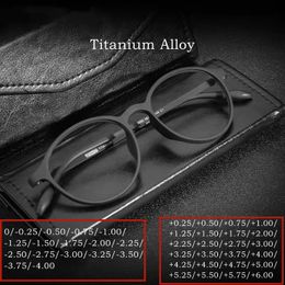 Ultralight Rubber Round Frame Blue Light Blocking Reading Glasses Men Computer Presbyopic Eyeglasses Myopia Eyewear 240416