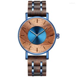 Wristwatches Top Brand Wooden Watch Men Wood Quartz Watches Luxury Military Sports Waterproof Clock Male Business Relogio Masculino