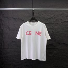 C Brand Luxury T-Shirt Designer T Shirts For Men Cotton New Fashion Tees Red Letters Women Top Euro Size 3XL