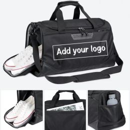 Bags Add Your Logo Text Gym Bag Waterproof Fitness Bag Sport Men Women Bag Outdoor Fitness Portable Gym Bags Ultralight Yoga Gym