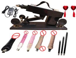 Factory Supply Powerful Sex Machine Adjustable Toy for Unsex Trust Massage Tool with Attachments Furniture3553598