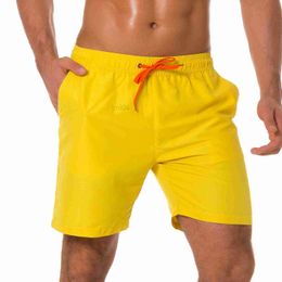 Men's Shorts Mens Swim Trunks Quick Dry Swim Shorts with Mesh Lining Bathing Suits Beach Vacation Pants with Pocketszjzl